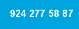 924 277 58 87